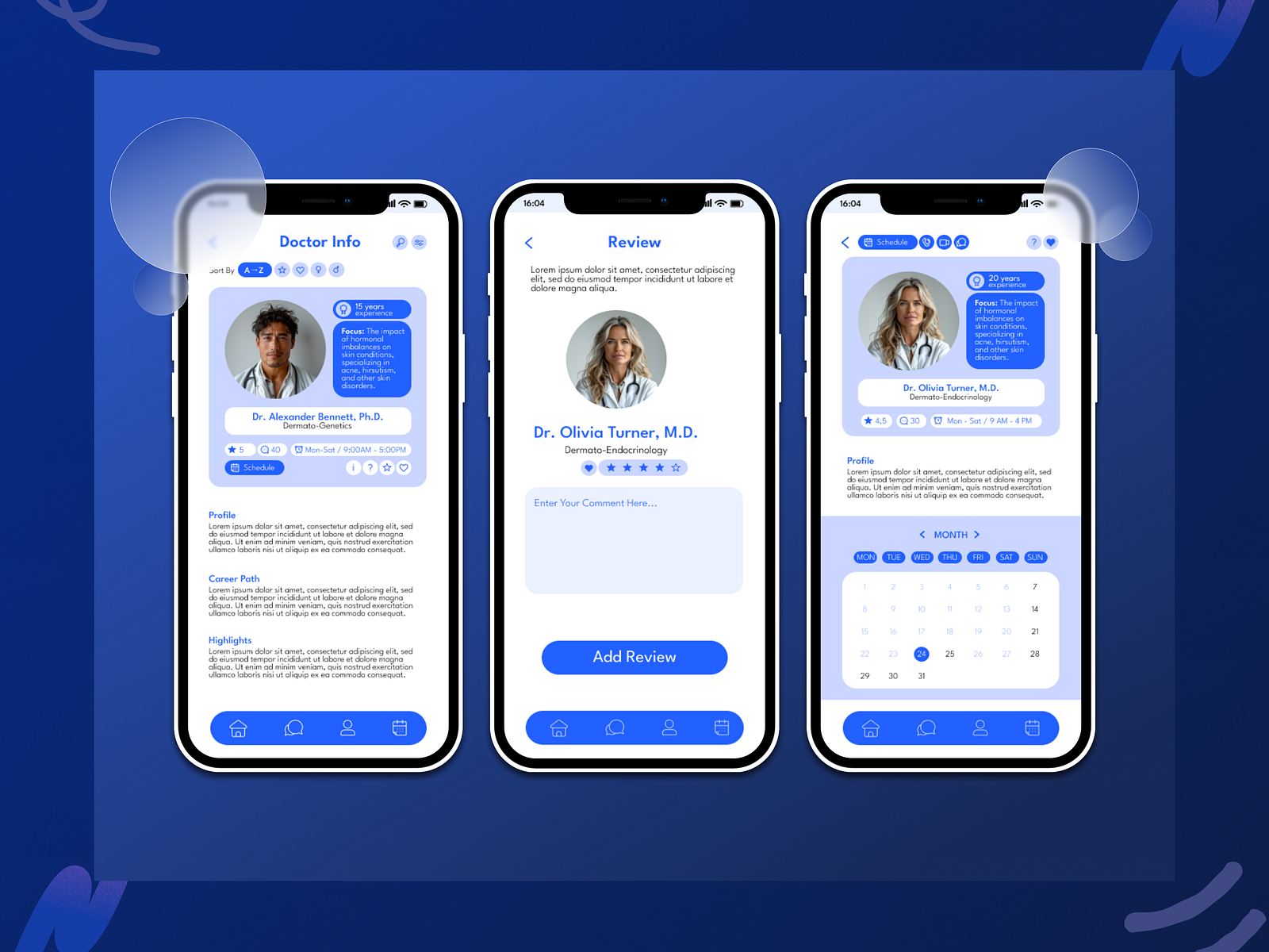 Medical Appointment App UI Design by UX.Sameer on Dribbble