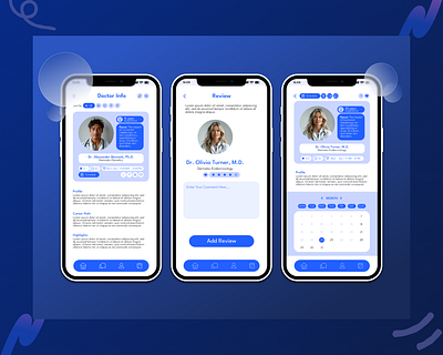 Medical Appointment App UI Design app design graphic design gui health app interface ui uiux user experience