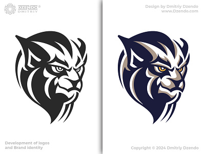 Mighty Beast Logo animal branding buy logo lion logo logo designer logo power mighty beast logo predator proud lion wild beast