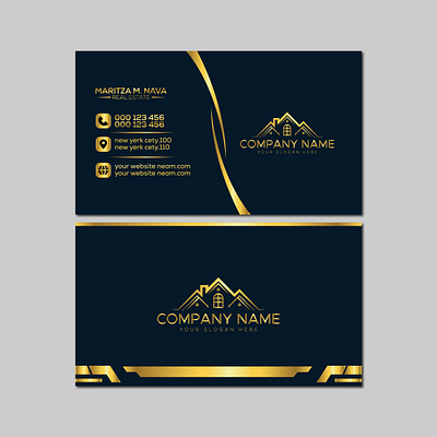 Luxury Business Card Design branding business card business logo company logo creative logo design illustration logo logo design logo templates luxury card