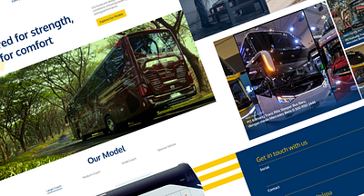 Bus Bodywork Design bus industrial minimalist uiux web web design