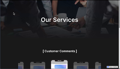 Services Page Design alex taghizade webflow webflow design webflow designer webflow developer webflow expert website website design