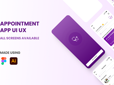 Doctor Appointment App UI appdesign doctorappointmentapp dribbbledesign healthcareappdesign healthcareui healthtech medicalappui mobileappdesign telemedicineapp userexperience uxdesign uxinspiration