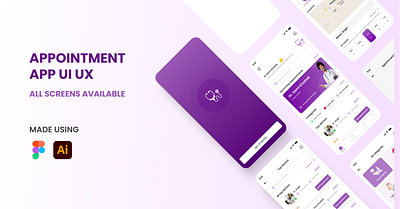 Doctor Appointment App UI appdesign doctorappointmentapp dribbbledesign healthcareappdesign healthcareui healthtech medicalappui mobileappdesign telemedicineapp userexperience uxdesign uxinspiration