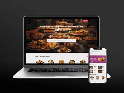 Seamless Food Ordering Experience design food food delivery food ordering mobile ui ux web