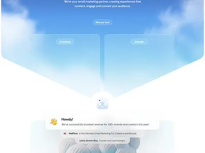 MailFlow - Early Concept 3d app branding design designer figma graphic design illustration logo minimal product design ui ui design uiux user interface ux web web app web design website
