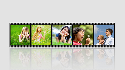 Photo Strip Creator template