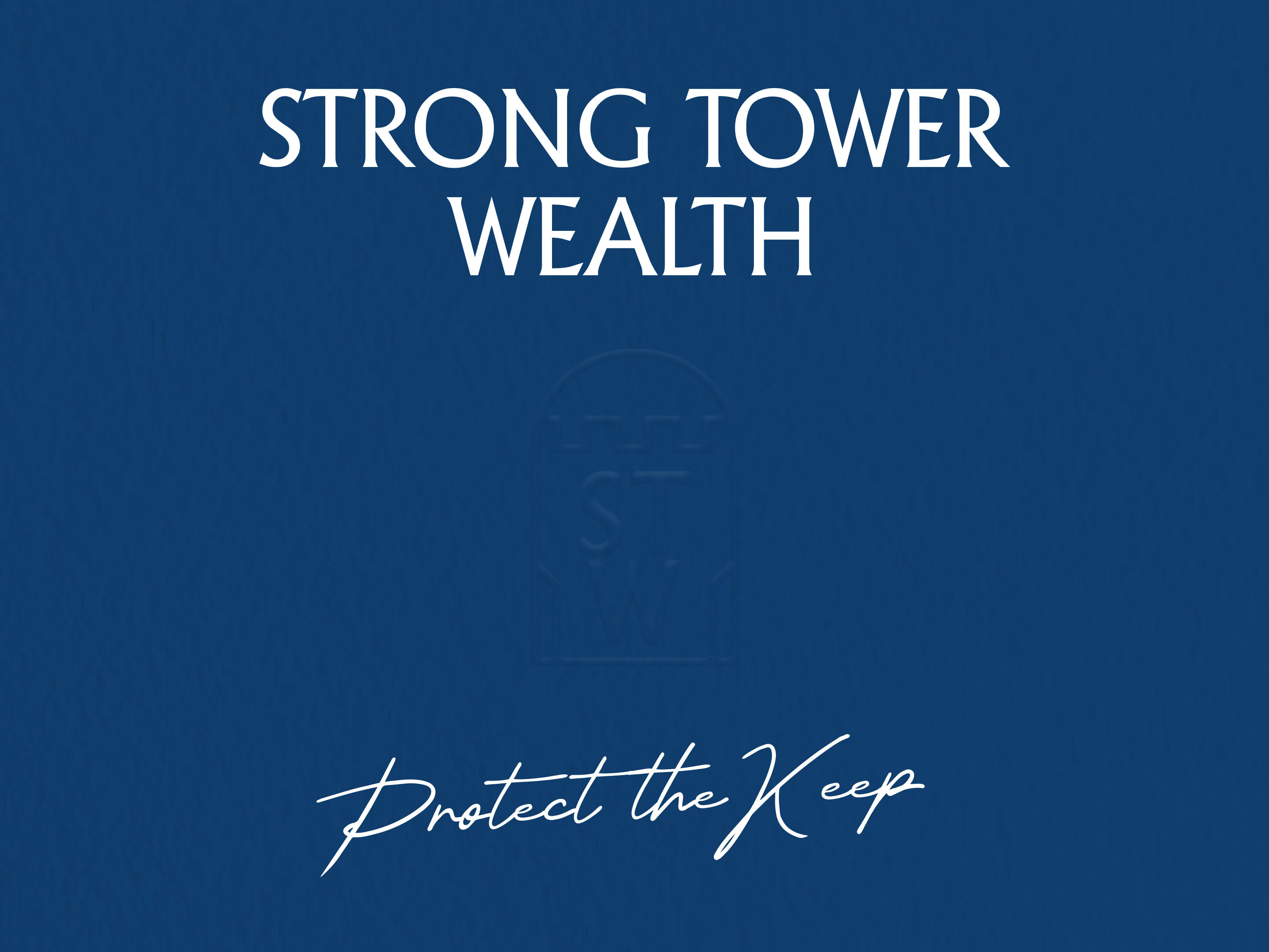 Strong Towe Wealth Rebranding agency bb agency brand branding castle design editorial financial graphic design high end icon illustration legacy logo luxury patterns rebranding