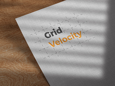 Logo Design - Grid Velocity branding design flat graphic design logo text type logo