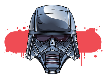 SW Trudgen - Knight of Ren character conceptart digitalillustration galacticempire graphic design illustration jedi knightsofren line scifiart sithlords star wars trudgen vector vectorart