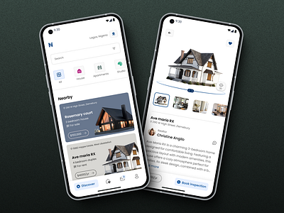 Real estate app 3d view design housing mobile app real estate ui uidesign uiux uxdesign