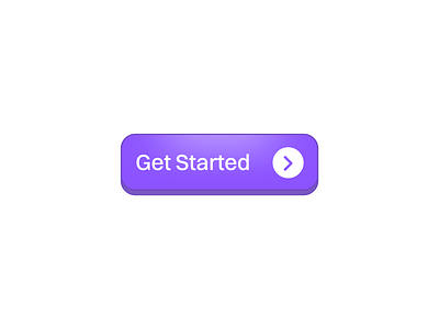 Button UI button design element figma plain button playful purple ui