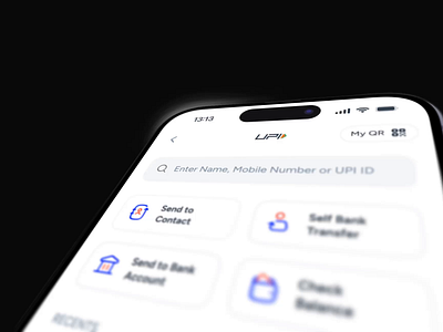 Mobikwik UPI Home 3d account aggregator animation design fintech payments ui upi upi payment