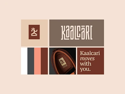 Kaalcari - Brand language animation beige brand language branding design footwear graphic design illustration kaalcari logo logo design motion motion graphics movement shoes typography ui uiux vector visual design