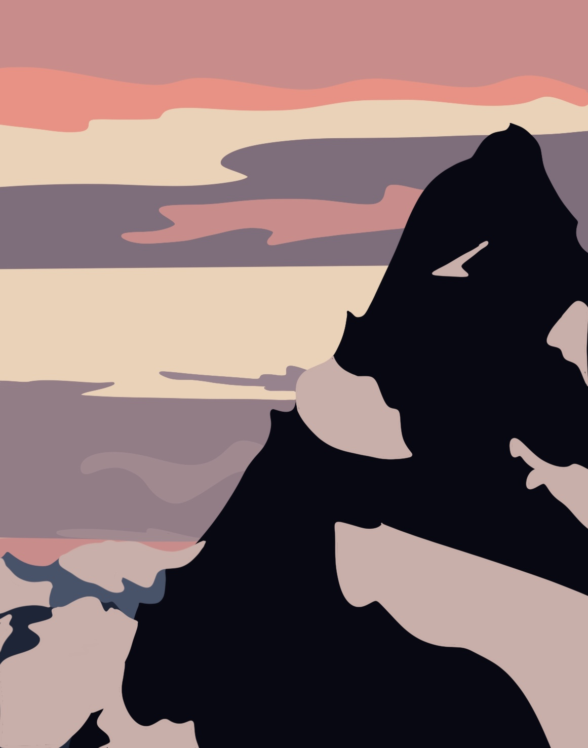 Example of Flat Design Illustration