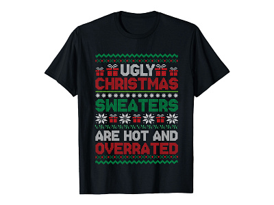 Christmas t-shirt design best t shirt branding christmas christmas t shirt design design designer graphic design illustration logo santa sweaters t shirt tree typography ui winter