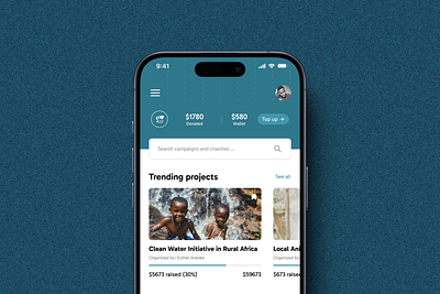 Mobile app for non profit mobile app non profit ui uidesign uiux uxdesign