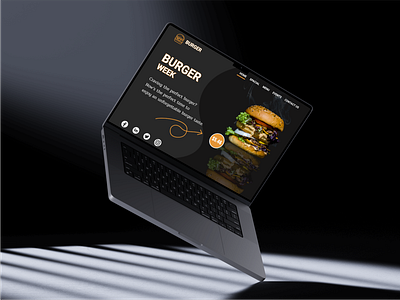 Burger Restaurant Website UI burger burger website full website landing page restaurant restaurant website ui ui ux ui ux website website website design