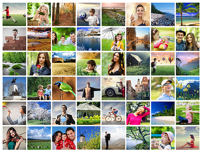 Collage Photo Display Action V1 template