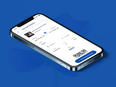 Buddy -Receipt detail app booking design hotel logo mobile app product design receipt ui ux
