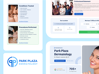 Dermatology Website dermatologist dermatology modern design skin care trendy design ui ux website