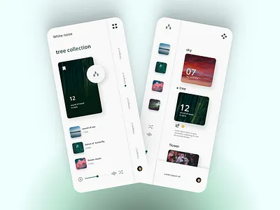 music app design figma graphic design minimal ui ui design
