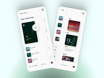 music app design figma graphic design minimal ui ui design