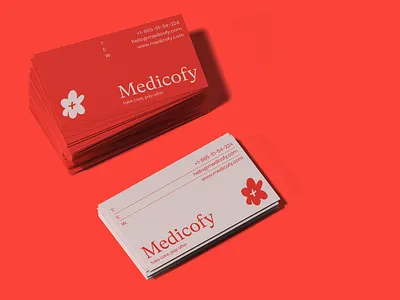 Medicofy identity bnpl cards print service typography