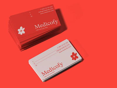 Medicofy identity bnpl cards print service typography