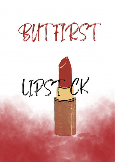 Lipstick card