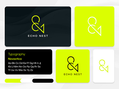 Echo Nest - Logo, Font & Color Code branding design fun graphic design illustration logo product design socialmedia