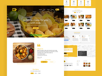 Best Fry - Food Ordering E-commerce Website adobe xd adobe xd to wordpress ecommerce elementor ui woocommerce wordpress