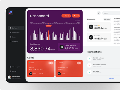 Payments dashboard dashboard money payment ui