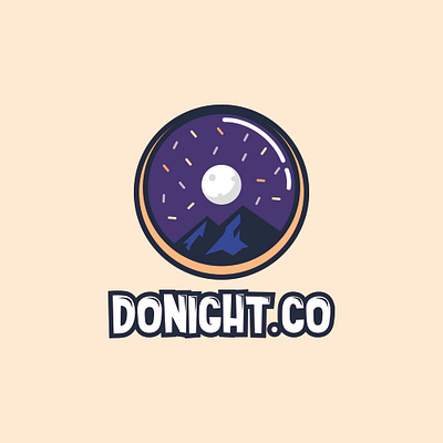 Donight.co Logo branding graphic design logo