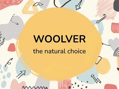 Woolver - branding design brand identity branding graphic design logo design web design