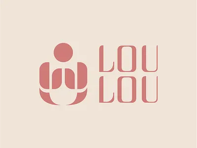 Lou Lou Women Wear Logo branding graphic design logo