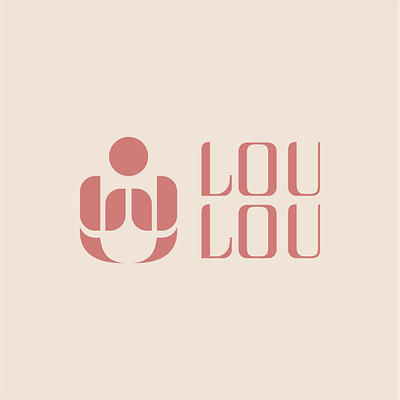 Lou Lou Women Wear Logo branding graphic design logo