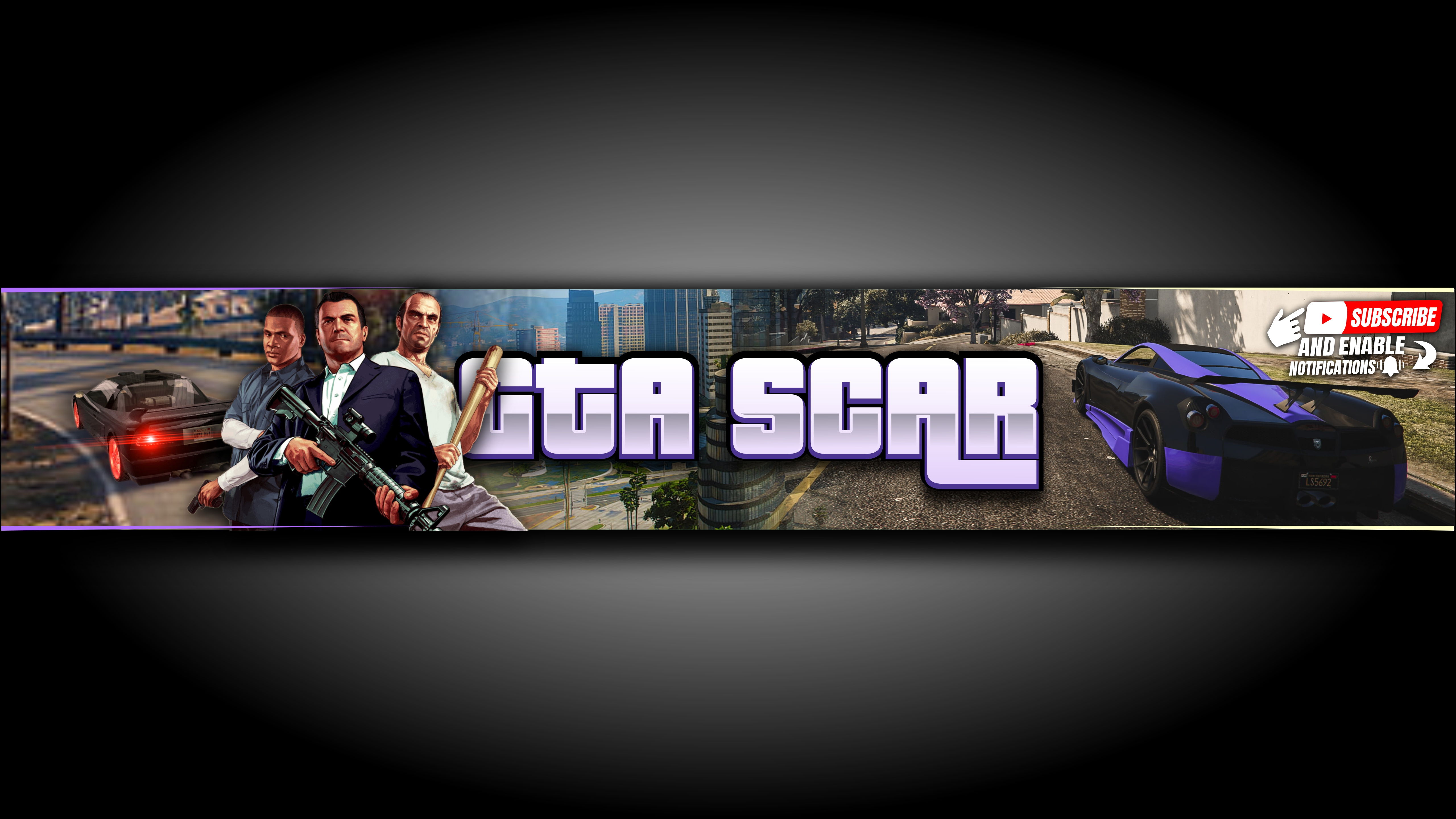 Example of Youtube Channel Banner Cover Photo