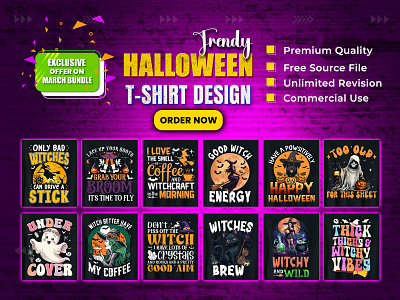 Halloween T-Shirt Design Dundle bulk t shit design christmas t shirt custom t shirt graphics design merch by amazon t shirt design t shirt design typography t shirt design veteran t shirt vintages t shirt