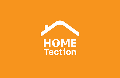 HomeTection branding graphic design