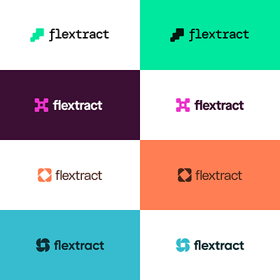 Flextract Logo Options saas