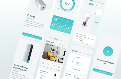 Sense nature-smart building technology app architecure buildinginnovation climate climatecontrol design eco energy green greenenergy greentech interaction interface ios lights product design technology lighting ui uiux ux