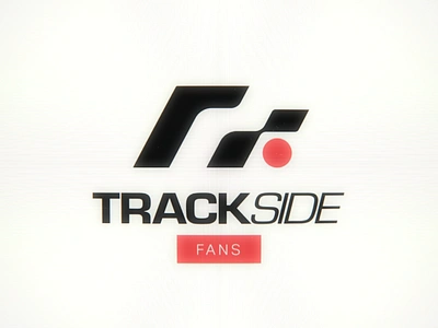 TRACKSIDE.fans - Animation logo logo animation motion graphics motorsports racing racing logo rally rallye retro trackside