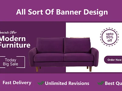 Banner Design branding figma furniture graphic design ui uiux ux