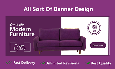 Banner Design branding figma furniture graphic design ui uiux ux