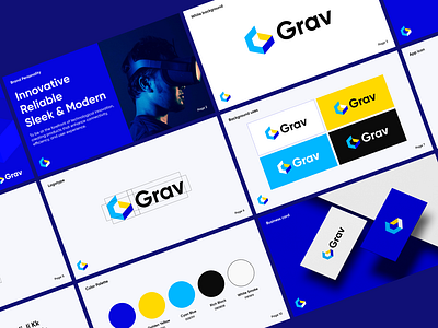 Grav logo and brand guidelines 3d brand brand design brand guidelines brand identity branding graphic design illustration logo logo animation logo design logofolio logomark logotype minimal logo minimalist logo modern logo motion graphics typography vector