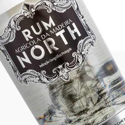 North Rum branding copywriting illustration label design naming packaging