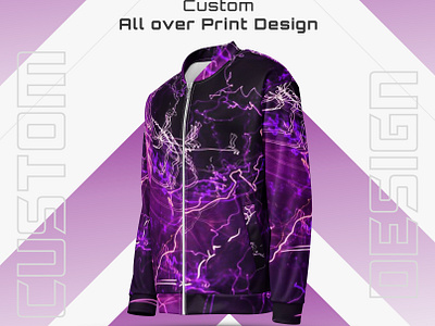 Custom All Over Print Design all over hoodie all over print branding cloth design custom design design fiverr graphic design hoodie jacket logo print design printful printify shopify sublimation sublimation jacket template upwork vector