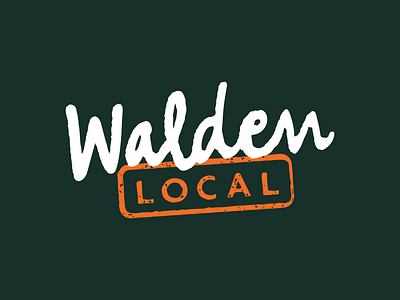 Walden Local Meat Brand Identity before and after brand evolution brand identity branding branding design butcher design distressed farmstand graphic design handwriting lettering local logo meat new england rebrand script stamp type