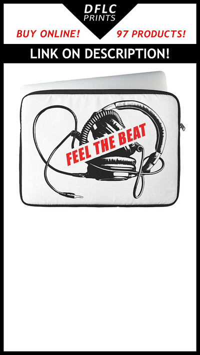 Feel the Music: Concept Graphic Print design dj dj life music music icon music logo print surface design textile design